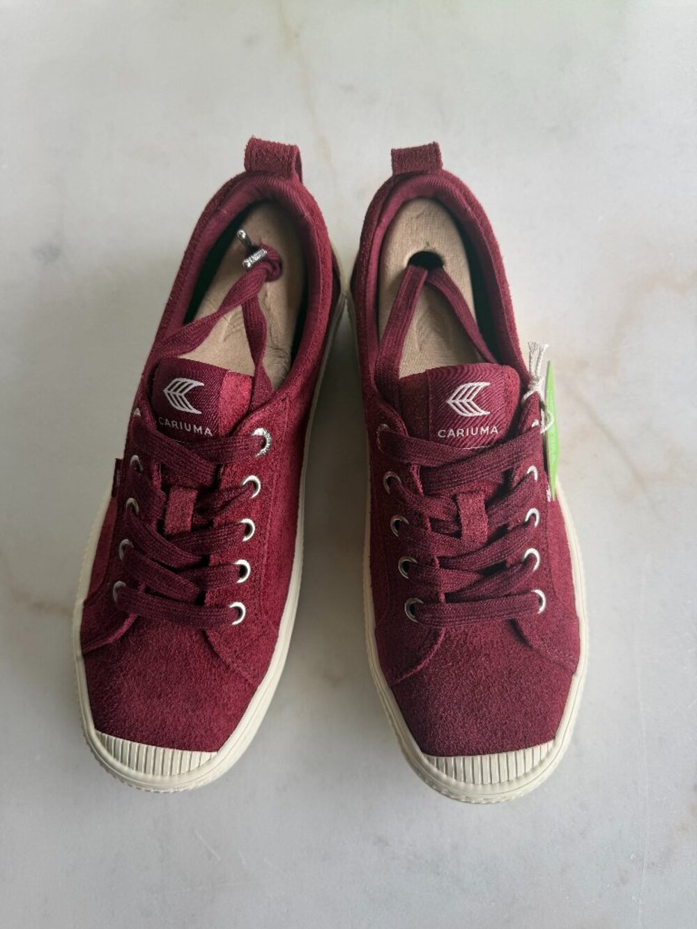 Cariuma OCA Low Cabernet Suede Sneaker